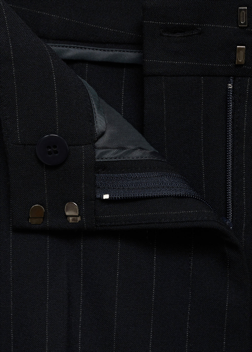 Pantalon De Tailleur Droit