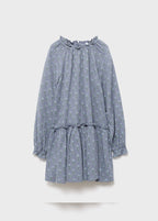 Vestido Petunia Azul Cielo - Niña