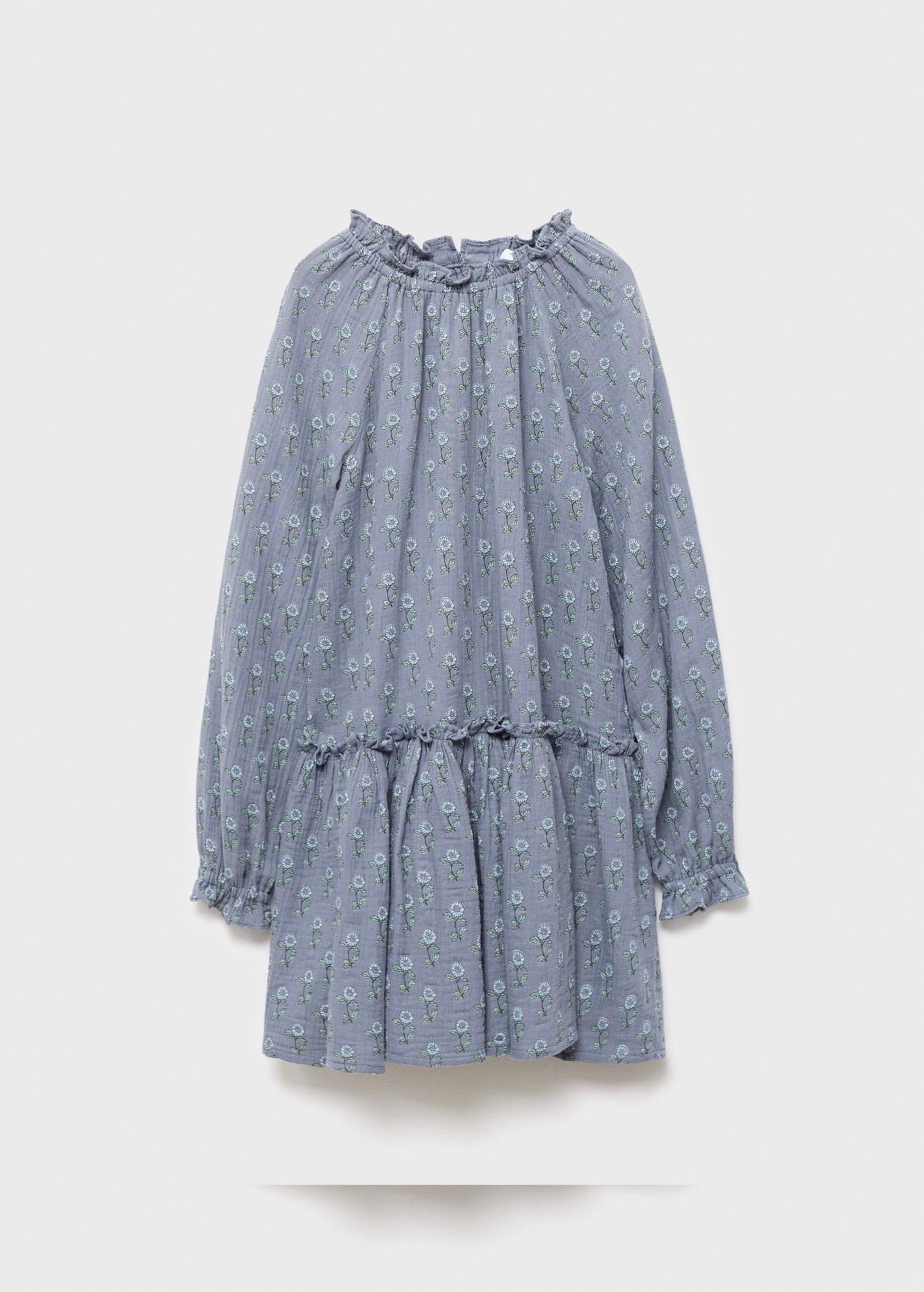Vestido Petunia Azul Cielo - Niña