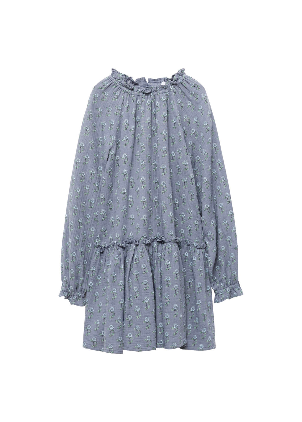 Vestido Petunia Azul Cielo - Niña