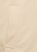Trench Court Oversize Avec Passants De Ceinture