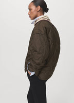 Anorak trapuntato oversize