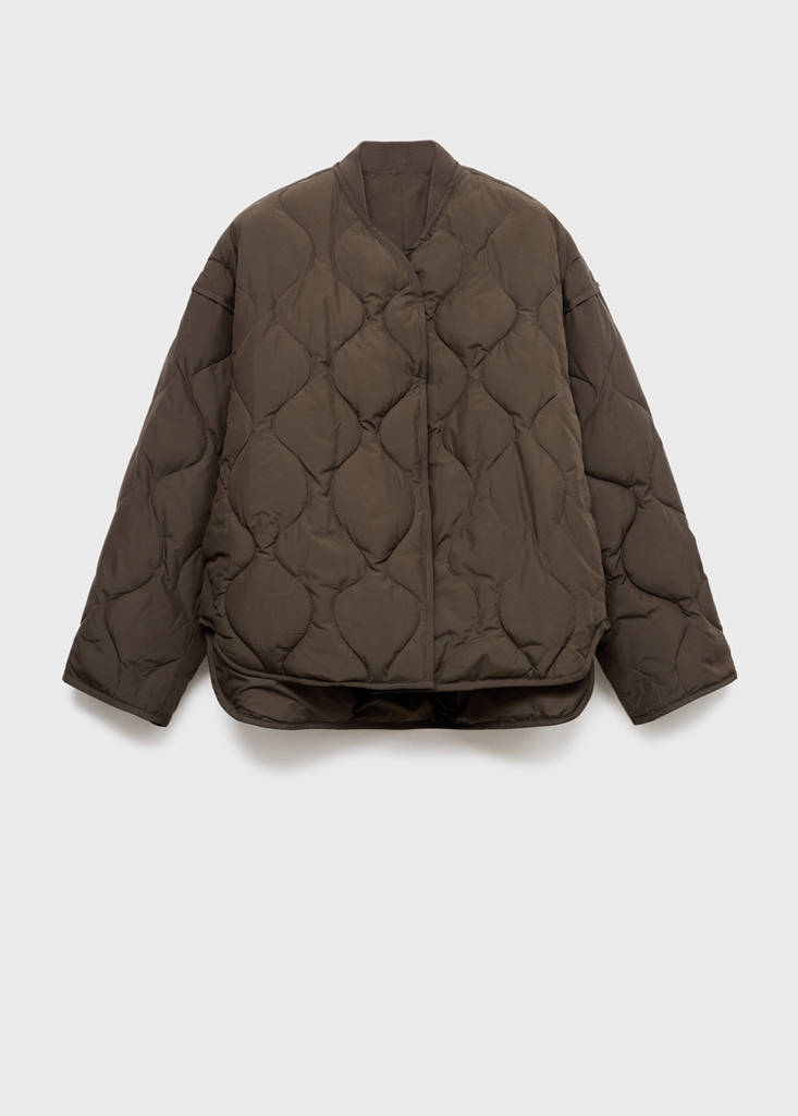 Anorak trapuntato oversize