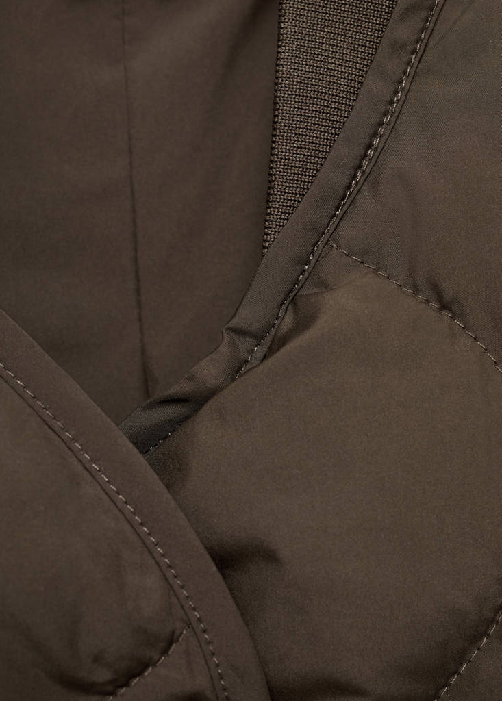 Anorak trapuntato oversize