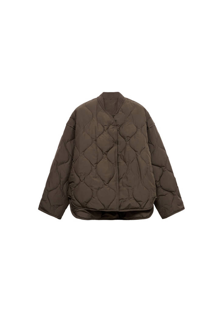Anorak trapuntato oversize