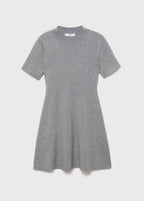 Robe Maille Fine Évasée