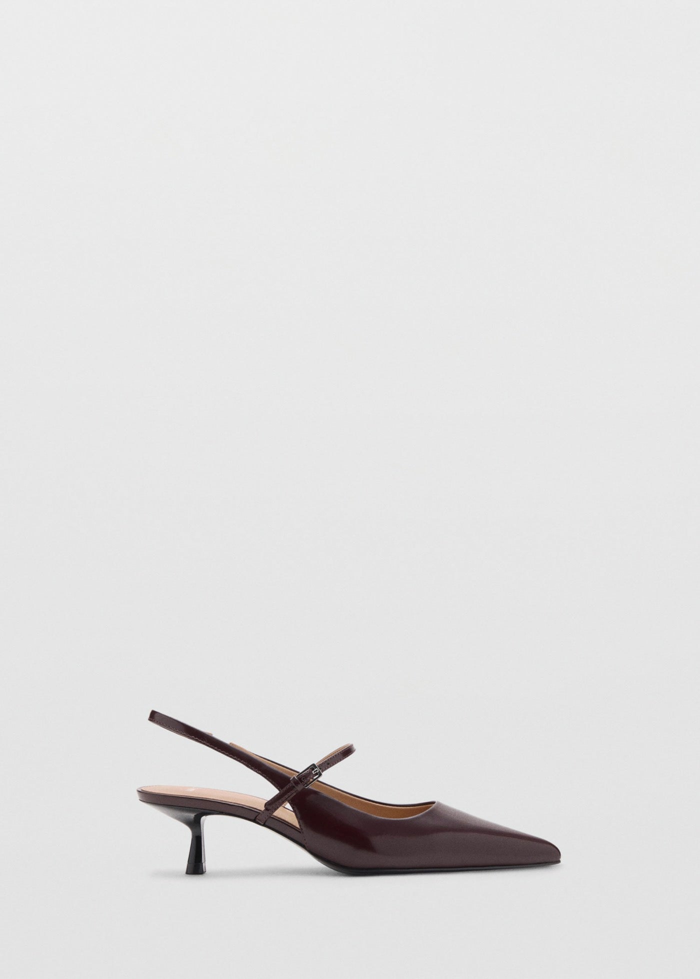 Chaussures Vernies Talon Kitten Heel
