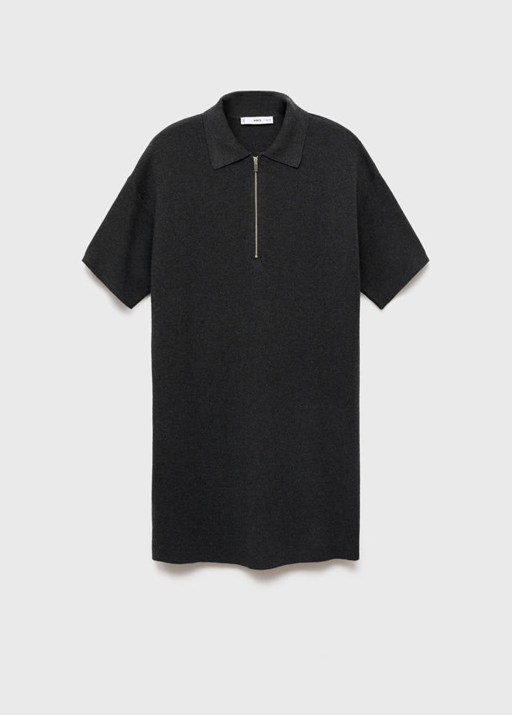 Robe Maille Col Polo