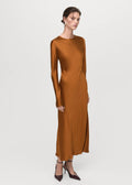 Robe Longue Satinée