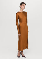 Robe Longue Satinée