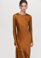 Robe Longue Satinée