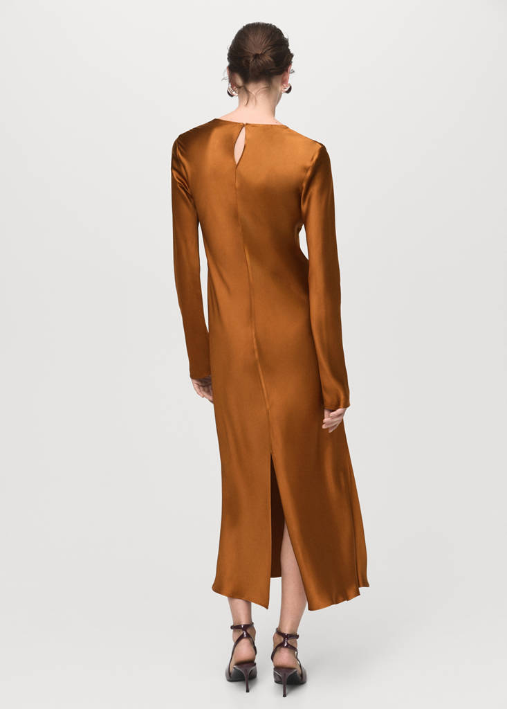 Robe Longue Satinée