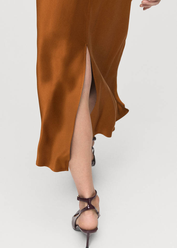Robe Longue Satinée