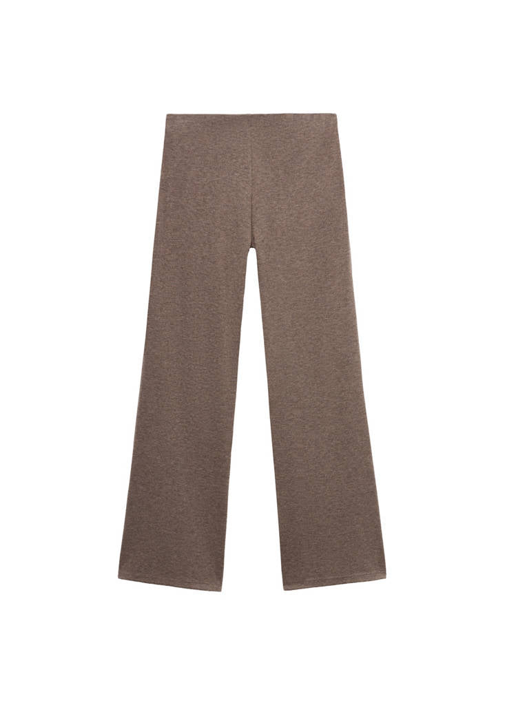 Pantalon Maille Taille Élastique