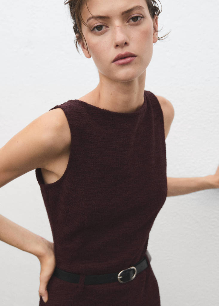 Combinaison Chinée Avec Ceinture