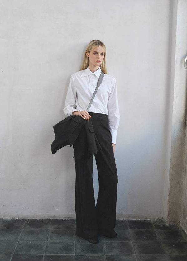 Pantalón de traje de raya diplomática