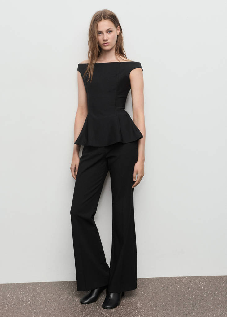 Top Bustier Péplum