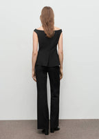 Top Bustier Péplum