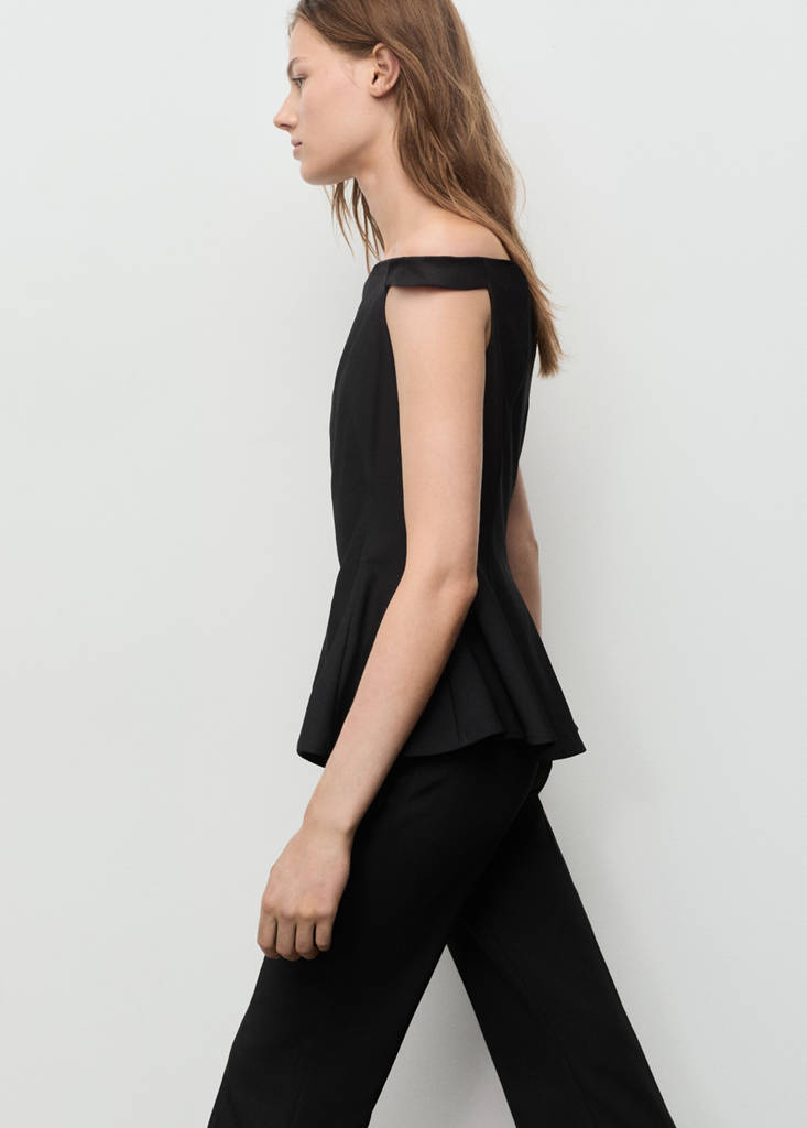 Top Bustier Péplum