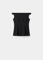 Top Bustier Péplum
