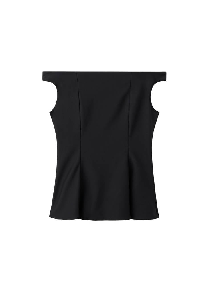 Top Bustier Péplum