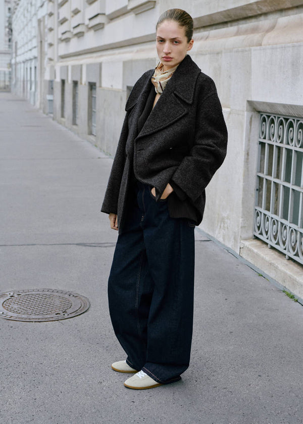 Barrel Jeans Met Normale Taille Rinse Wash