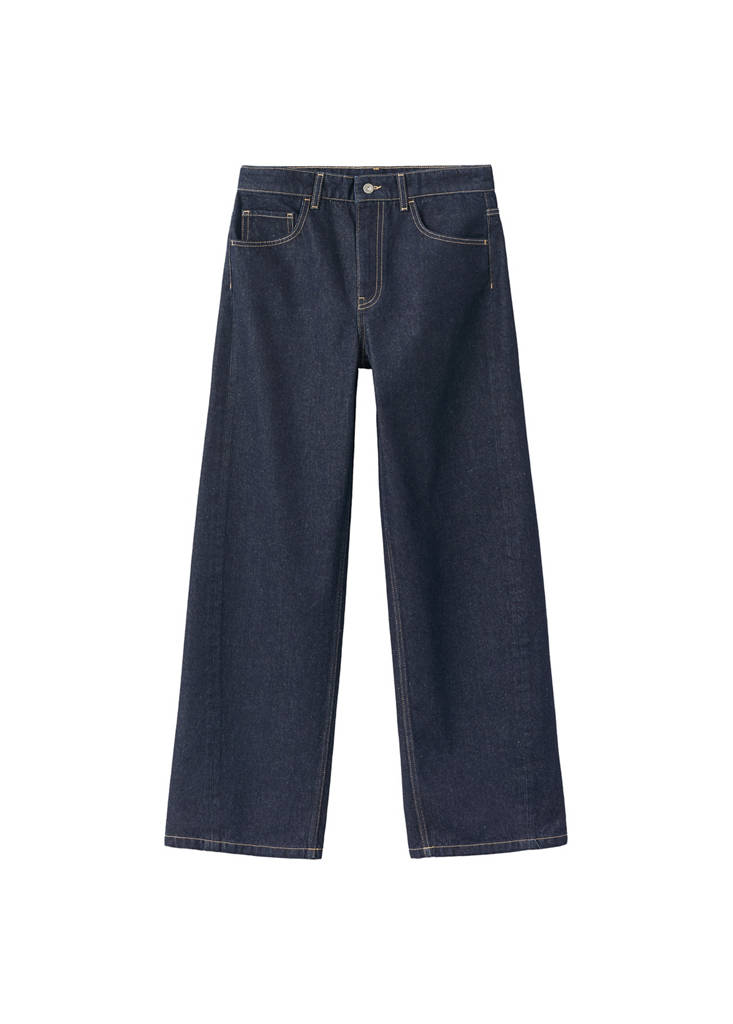 Jean Barrel Taille Normale Rinse Wash