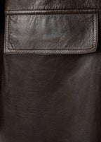Manteau Long 100% Cuir