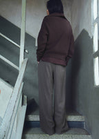 Pantaloni Ampi con Pinces