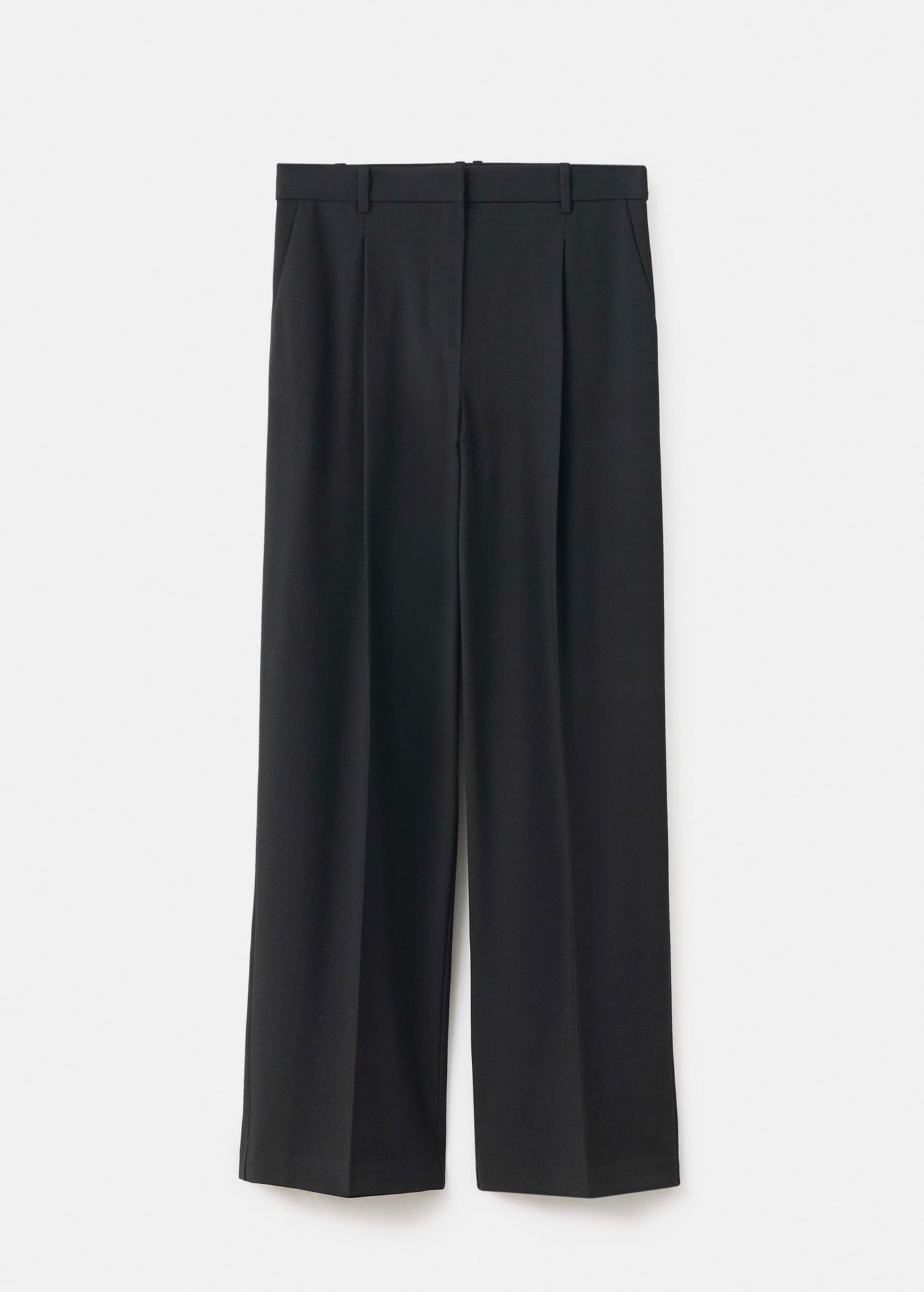 Pantalon Large À Pinces