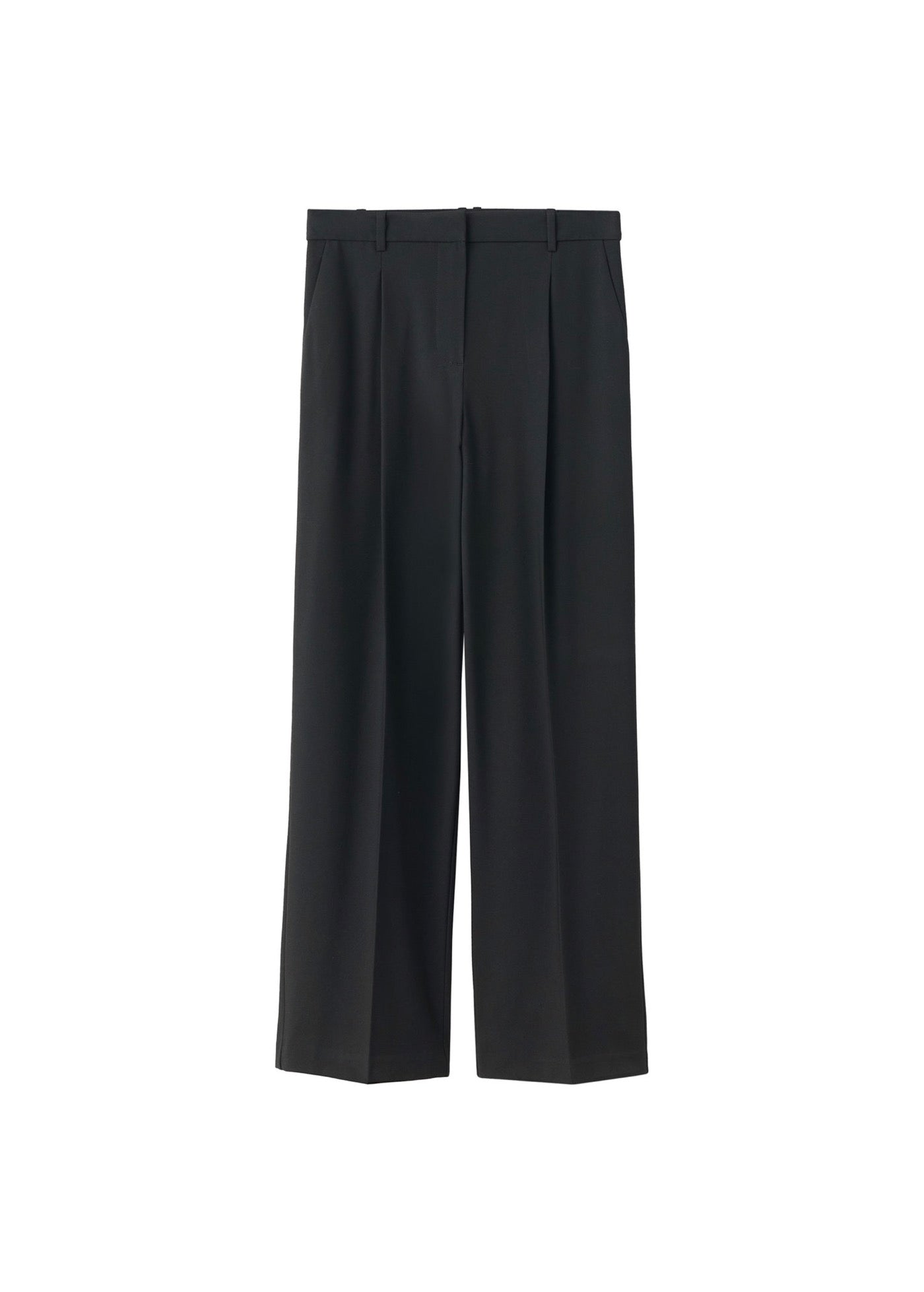 Pantalon Large À Pinces