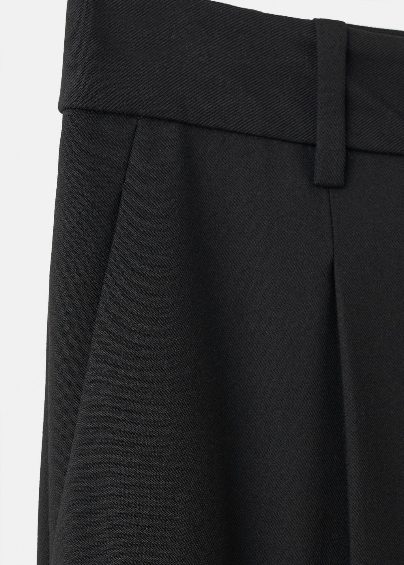 Pantalon Large À Pinces