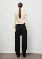 Jean Barrel Taille Haute