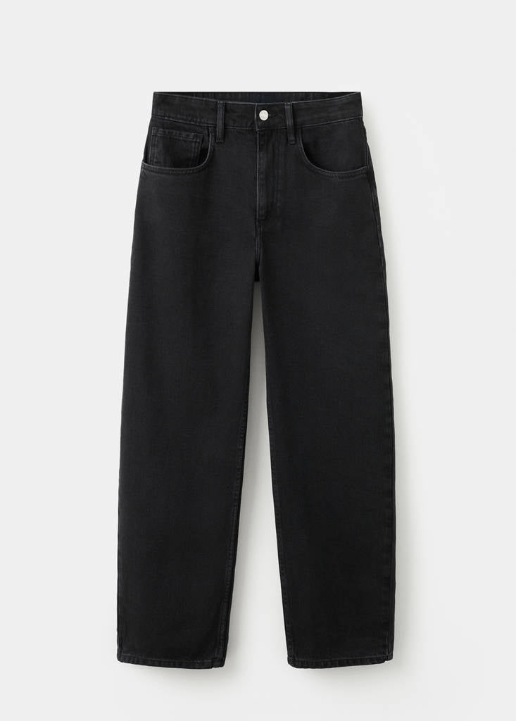Jean Barrel Taille Haute
