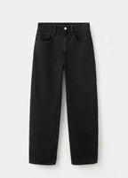 Jean Barrel Taille Haute