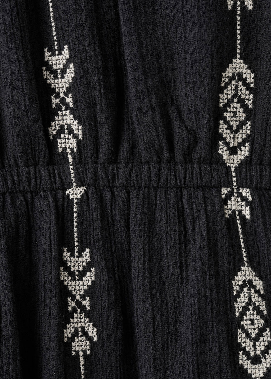 Robe India Noir - Fille