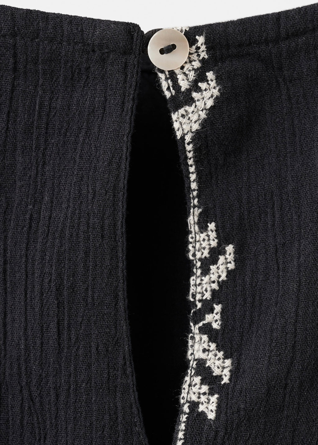 Robe India Noir - Fille