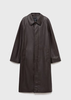 Trench Long Cuir Synthétique