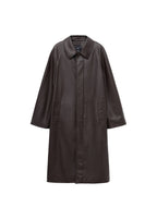 Trench Long Cuir Synthétique