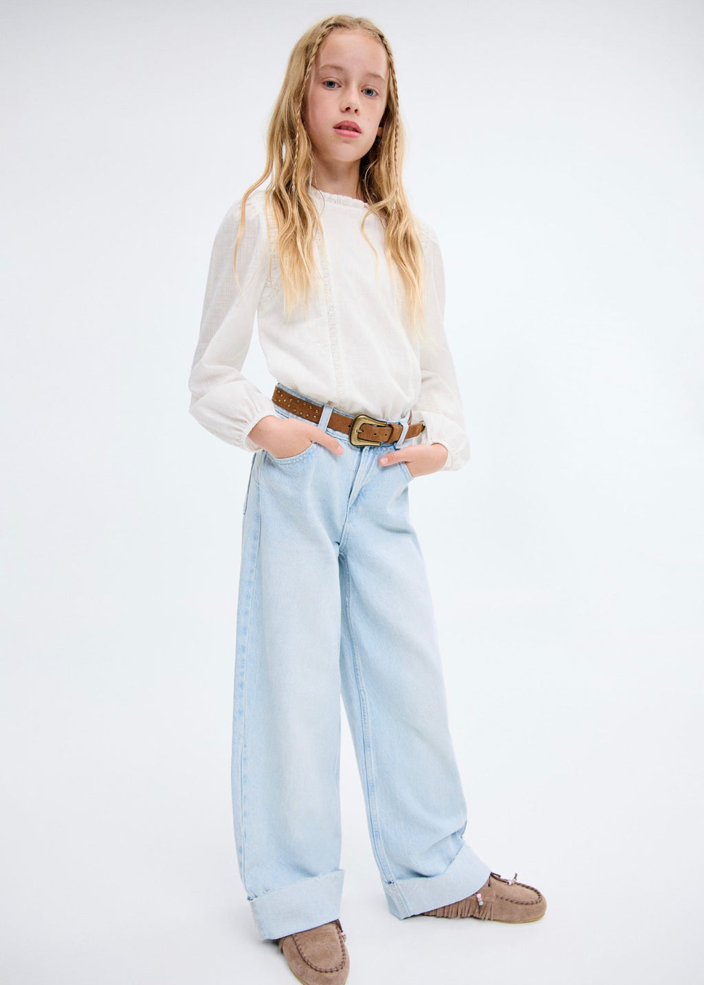 Blusa Tatiana Blanco - Niña