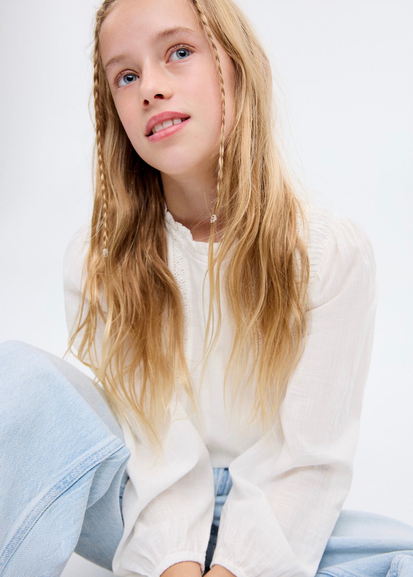 Blusa Tatiana Blanco - Niña