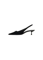 Chaussure À Talon Velours