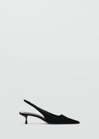 Chaussure À Talon Velours