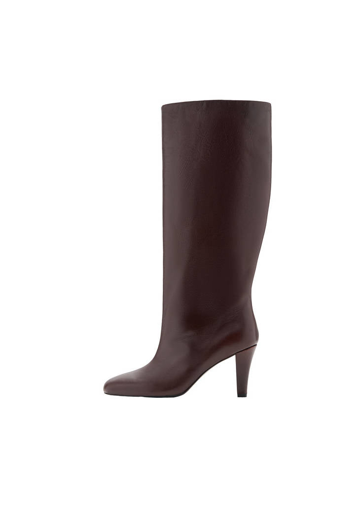 Bottes Cuir Talon