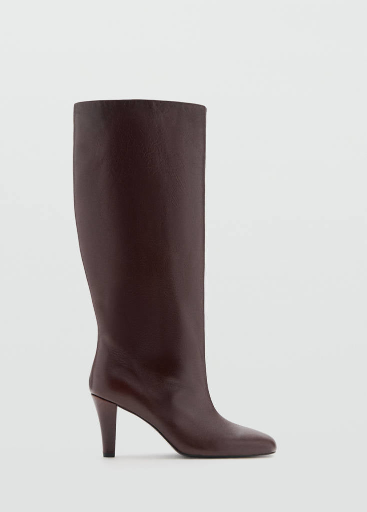 Bottes Cuir Talon