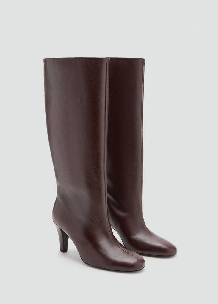 Bottes Cuir Talon