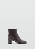 Bottines Cuir Talon Bloc