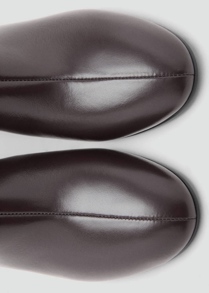 Bottines Cuir Talon Bloc