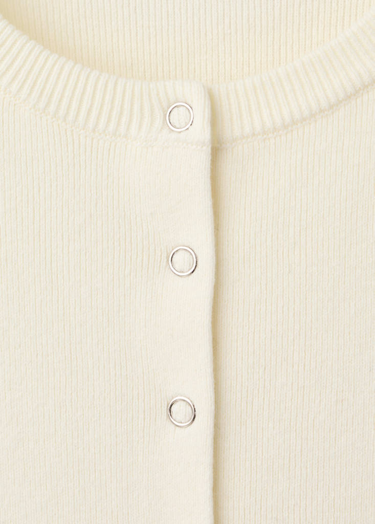 Cardigan Maille Côtelée