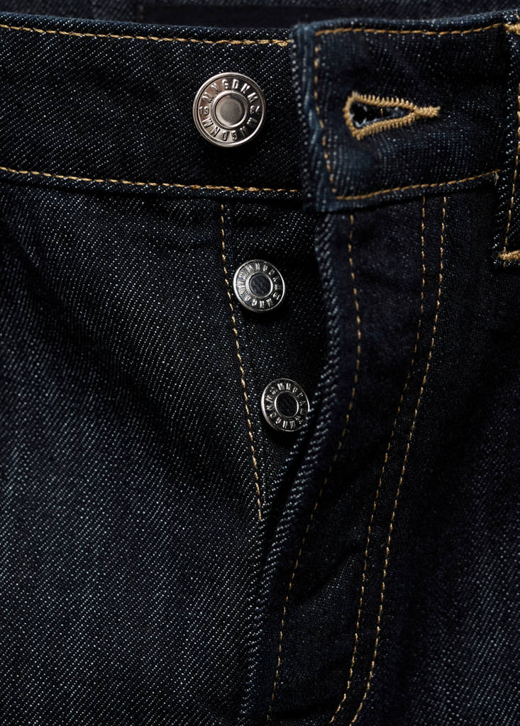 Jean Large À Boutons